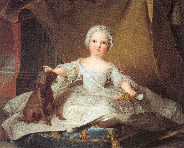 Marie Zephyrine of France as a Baby, Jean Marc Nattier